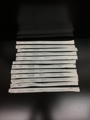 Corning Falcon REF 357543 Serological Pipet 0.1 Increments 5 mL Lot 12 PCS