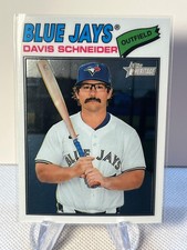 2026 Topps Heritage Davis Schneider Chrome #224 Toronto Blue Jays