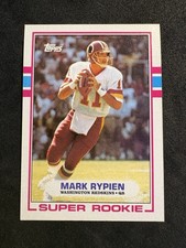1989 Topps - Mark Rypien #253 (RC)