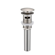 Bathroom Sink Drain w/ Overflow Vessel Sink Lavatory Vanity Pop Up Drain Stopper