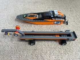 Lego 60085 City Powerboat and Trailer (missing Car)