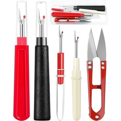 Seam Rippers for Sewing   2 Big and 2 Small Stitch Remover Tools, Thread