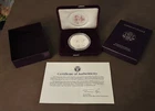1991-S Proof American Silver Eagle Dollar $1 Box & COA US Mint Bullion OGP