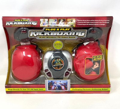 KickBoxing Plug and Play 16 Bit Wireless TV Video Game With Gloves