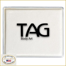 TAG White Face  Body Paint - STRONG 50gm - Professional