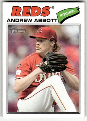 2026 Topps Heritage #31 Andrew Abbott Cincinnati Reds Baseball