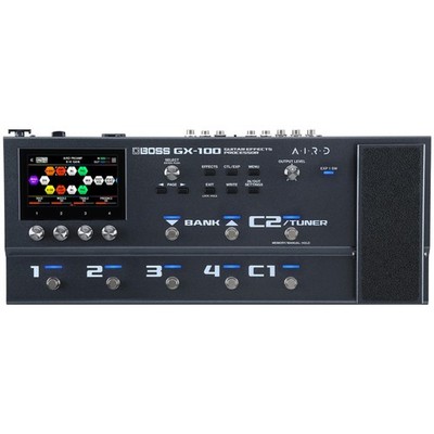 Guitar Effects Processor BOSS GX-100 Advanced 32 Amp Types Black GT-1000
