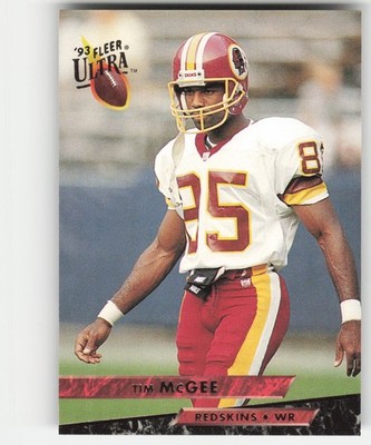 Tim McGee, 1993 Ultra, #491, Washington Redskins,