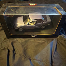 UT Models BMW 3 Series Sedan 1992 Grey Blue 1:18 Diecast Model Car