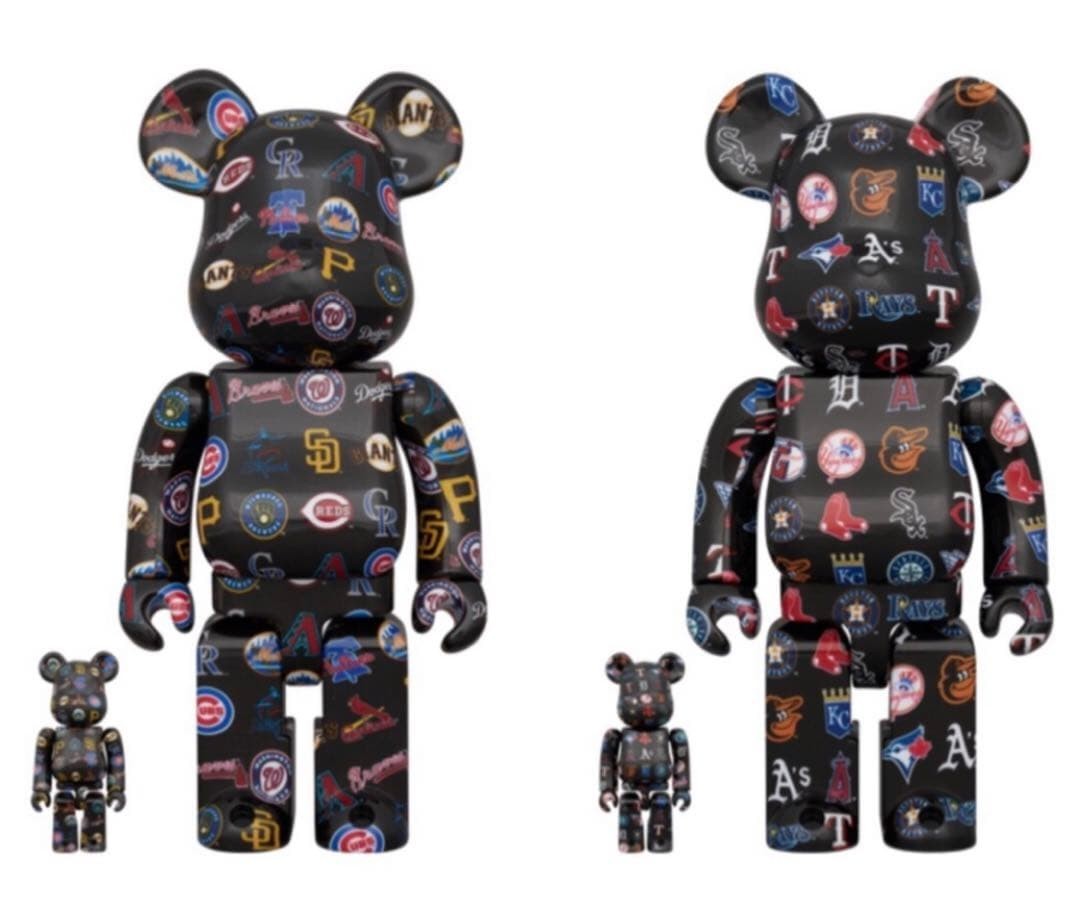 その他 BE@RBRICK MLB NATIONAL & AMERICAN LEAGUE BE@RBRICK MLB NATIONAL & AMERICAN LEAGUE set 400% 100％ | eBay