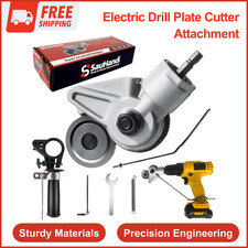 Electric Drill Plate Cutter Sheet Metal Nibbler Precise Cutting Sheet Cutter DIY