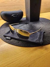 Oakley Conductor 8 Sunglasses Polarized Silver Lens C-5 alloy metal frame