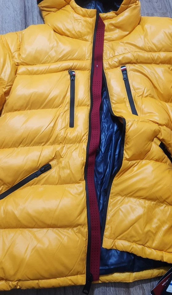 Tommy Hilfiger Puffer Jacket “Yellow” Urban Outfitter Exclusive Sz XL Rare $250 - Image 4 of 4