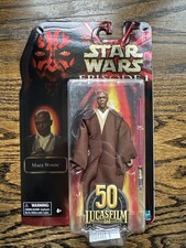 Star Wars Black Series 6  Episode 1 Mace Windu Lucasfilm 50th Anniversary Hasbro