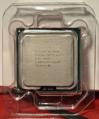 Intel Core 2 Duo E8400 SLB9J 3.00GHz 6MB 1333MHz 2-Core LGA775 CPU