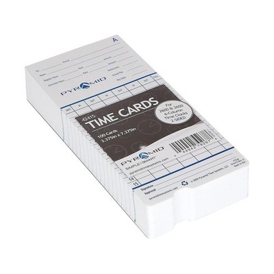 Pyramid Time Systems - Genuine and Authentic Spanish Cards 100 pk 