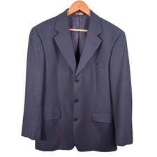 Brooks Brothers 346 Men's Size 40R Blue Lined Stretch Tuxedo Suit Blazer Jacket
