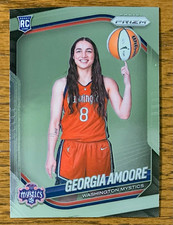2025 Panini Prizm WNBA Georgia Amoore Rookie Variation RC #140 Mystics