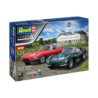 Geschenkset Jaguar 100Th Anniversary, Revell Modellbausatz Mit BasiszubehöR