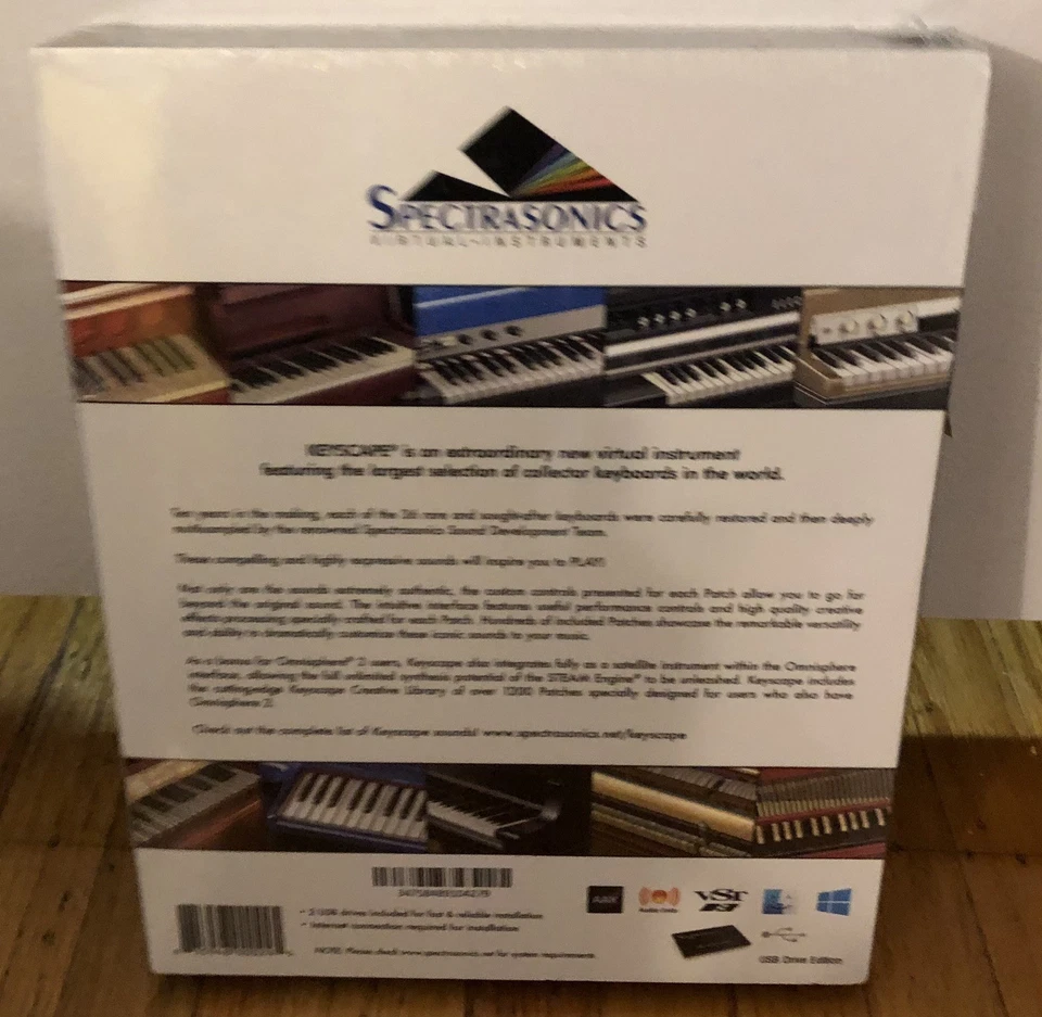 New Sealed Spectrasonics Keyscape Virtual Keyboard Instrument Software - Image 3 of 3
