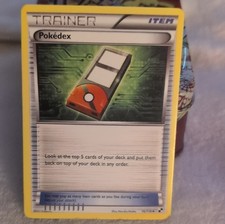 Pokémon TCG Pokédex 98/114 Black & White Trainer Item Regular English 2011 Card