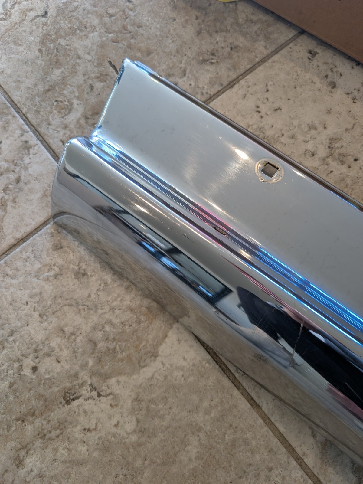 1957 Chevrolet Full Size Bumper Rear Center | eBay