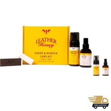Suede  Nubuck Care Kit: Cleaner, Protector, Suede Brush  Eraser: Clean, Pro...