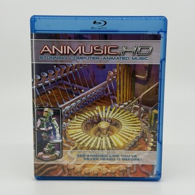 Animusic HD Blu ray 2010 Computer Animation Video Album Tested w/ Insert