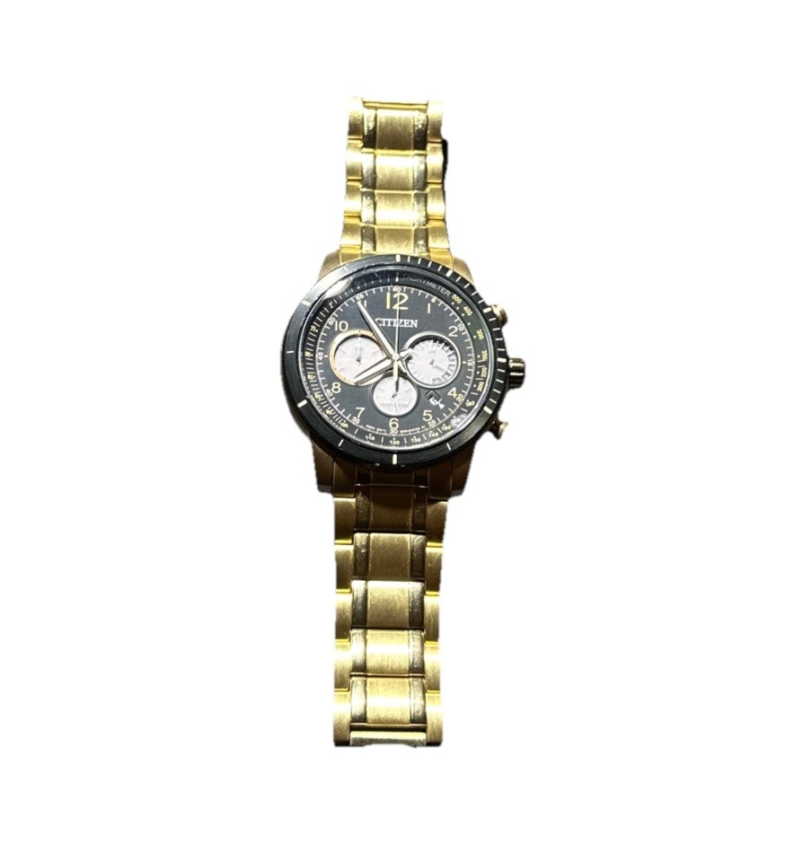 Citizen Eco-drive B620-s109469 Rose Gold Black Chrono Date Dial