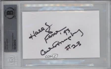 BAS Authenticated Auto Index Cards Calvin Murphy BGS Authentic Auto HOF 4f5