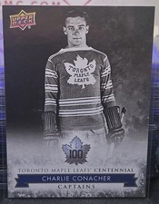 2017 Toronto Maple Leafs Centennial Charlie Conacher 🚨🚨🚨 Captains 