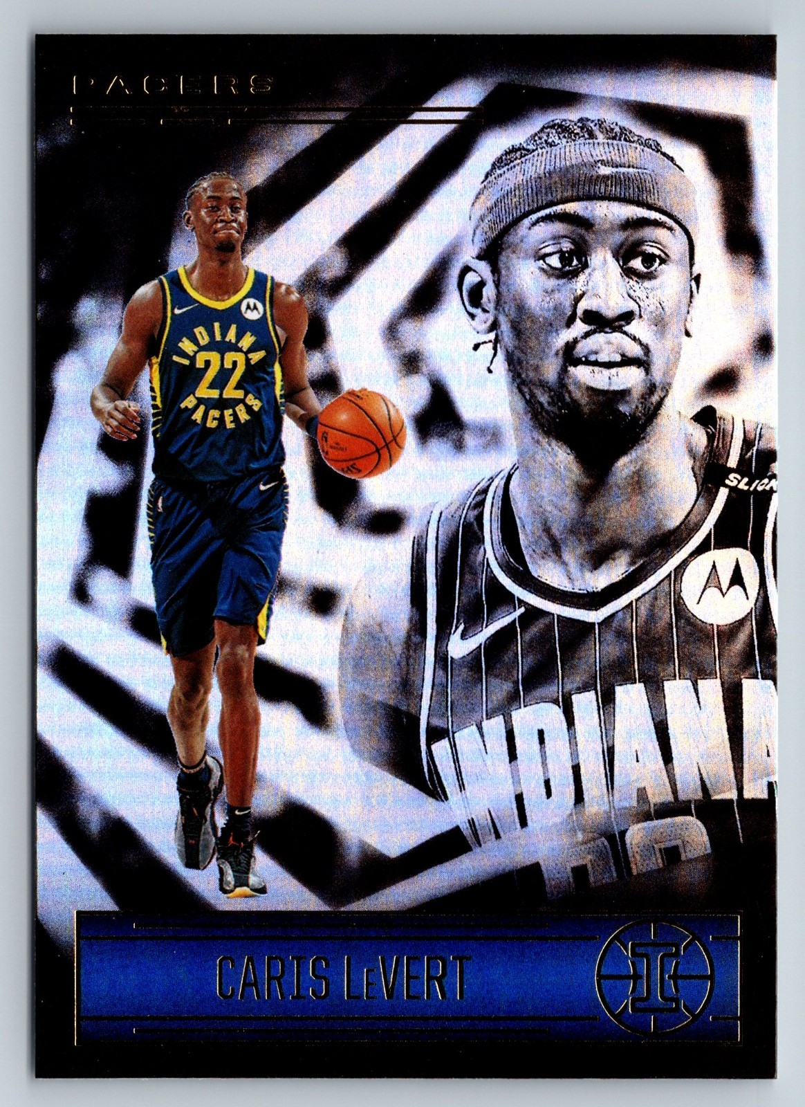 2020 - 21 Panini - Illusions Basketball Caris LeVert Indiana Pacers #144