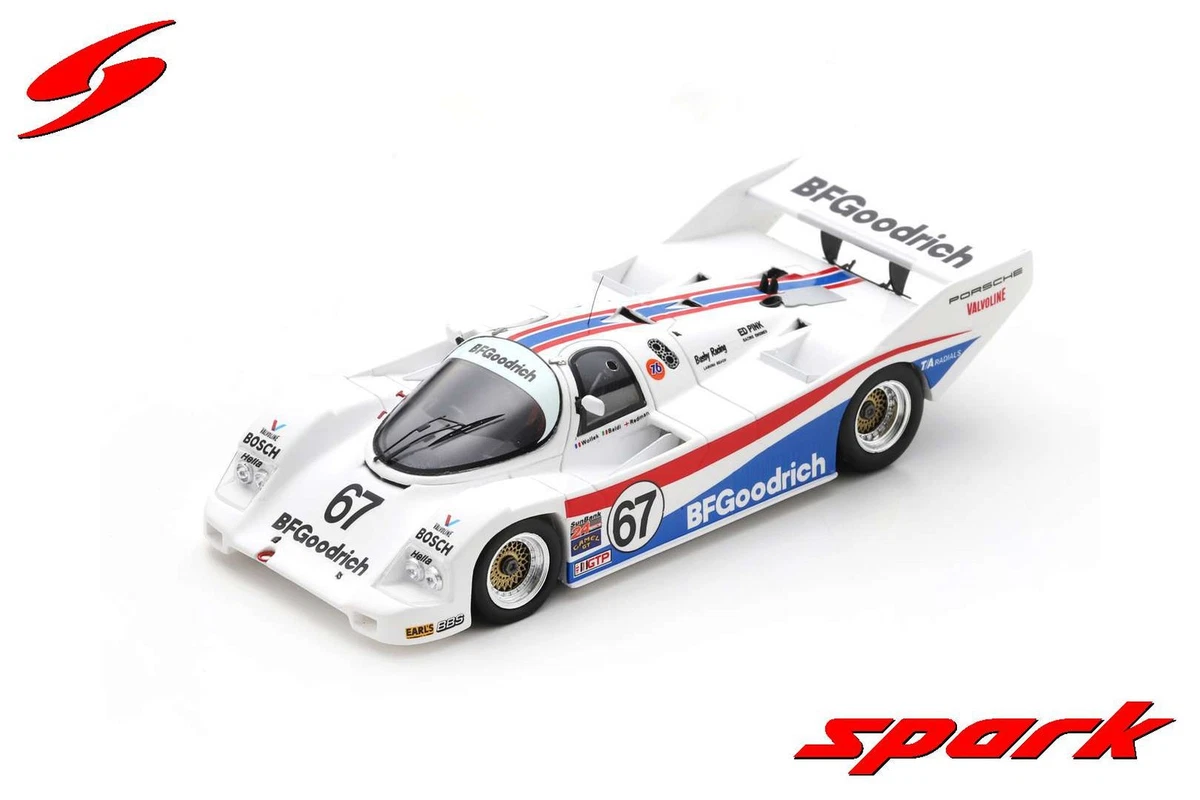 ミニカー 1/43 Porsche 962C No.67 2nd 24H Daytona Spark US176 1/43 PORSCHE 962C NO.67 2ND 24H DAYTONA 1988 Model Car