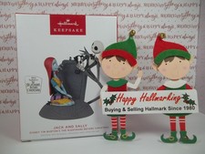 Hallmark Keepsake Ornament 2022 Jack and Sally Nightmare Before Christmas