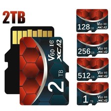 2TB 1TB 512GB 256GB Micro SD TF Memory Card High Speed Storage for Camera Switch