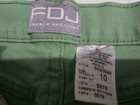 FDJ French Dressing Pastel Green Denim Capris Size 10 — photo 2