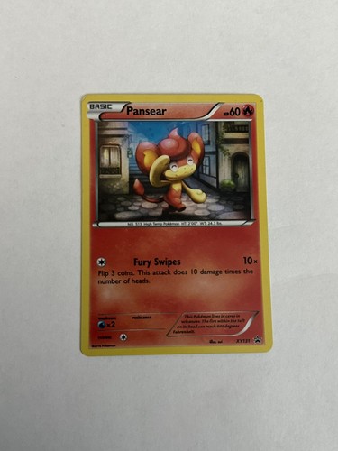 Pokemon Pansear XY131 Holo Black Star Promo Fates Collide Blister 2016 NM/LP