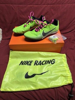 Nike Zoom Rival 9 Men's Running Track Spike Multi-Use Electric Green, Size 10