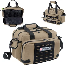Pistol Shooting Bag - Tactical Handgun Case, Ammo, Gun Carrying Case