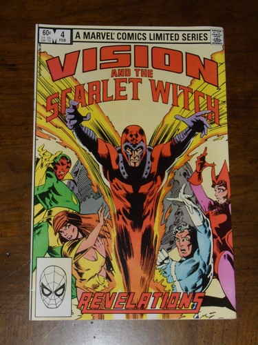 Vision & The Scarlet Witch 4 Unread High Grade Marvel Comics