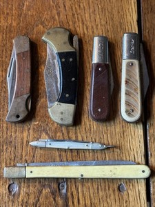 Vintage Antique Pocket Knives (Lot Of 7)