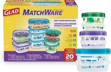 ware Matchware Food Storage Containers, Value Pack - BPA Free Containers and Lid
