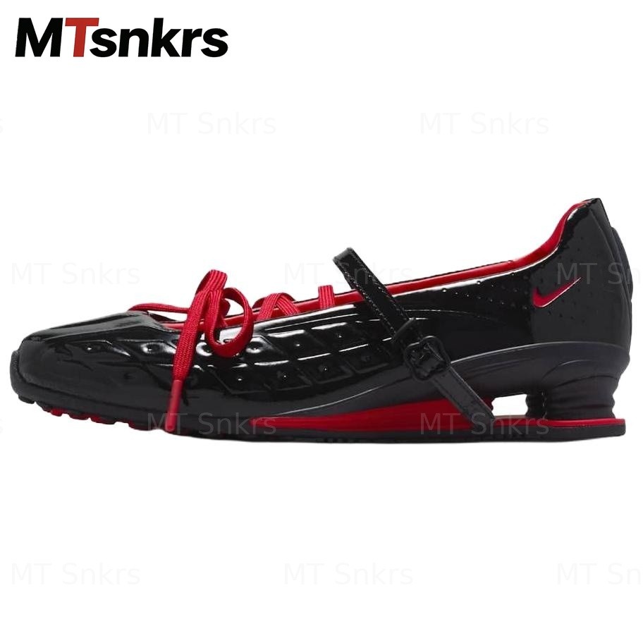 Size 9 - LABELHOOD x Nike Shox Z Calistra Black University Red W