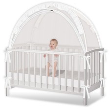 Crib Tent - Crib Net to Keep Baby in, Stop Baby from Climbing Out of Crib, Po...