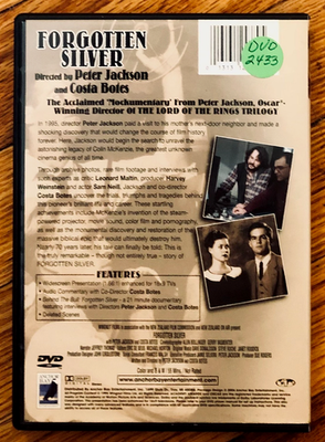 FORGOTTEN SILVER (1995) WIDESCREEN DVD—PETER JACKSON & COSTA BOTES