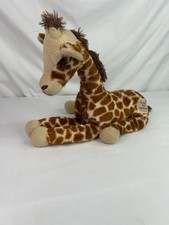 Columbus Zoo Giraffe Plush 10 inch Calf Baby Stuffed Animal Toy Laying