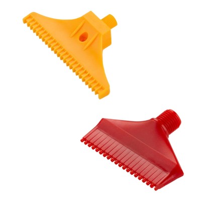 Air Blow Off Flat Nozzle 1/4 inch Thread Widen Multiuse for Prevent Dust