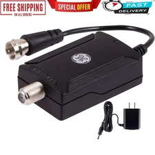 TV Antenna Amplifier Antenna Signal Booster Pixelated Low-Strength Channels