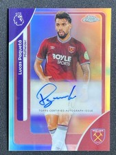 Lucas Paqueta 2025-26 Topps Chrome Premier League Refractor Auto #CA-LP -hz1