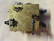 Antique German FHS Clock Movement Parts Repair Westminster vintage mantle old